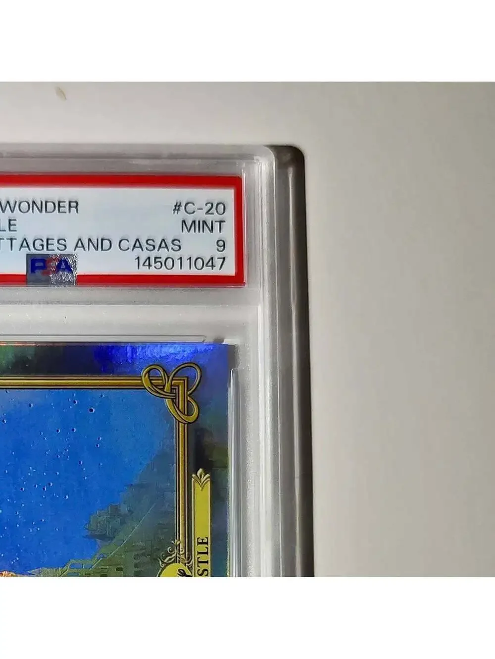 Rosas Castle 2025 Topps Disney #C-20 Card Wish PSA 9
